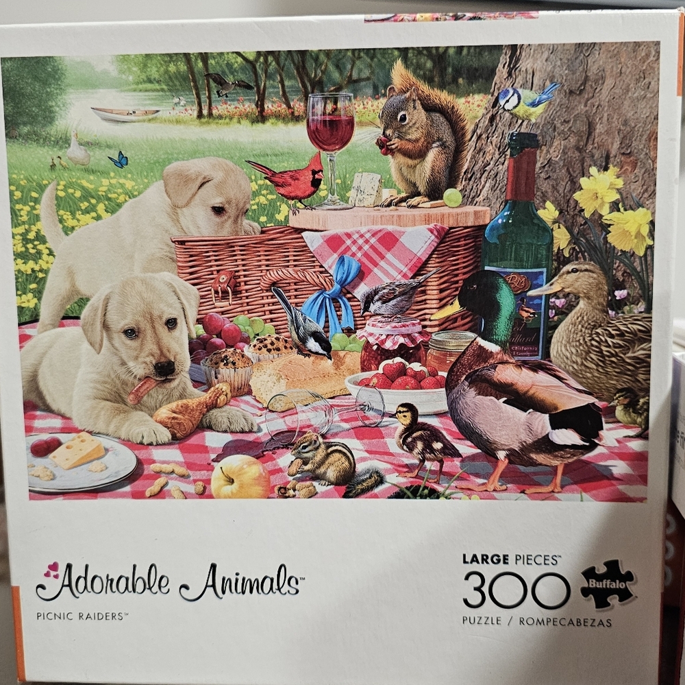 Adorable Animals Picnic Raiders Puzzle